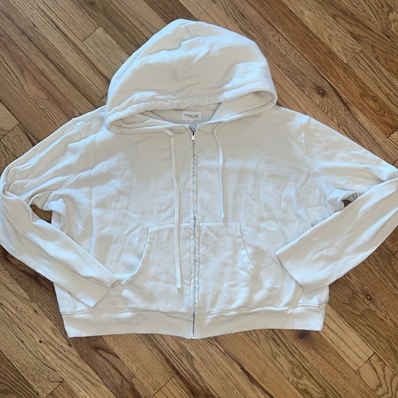 Bandier x Sincerely Jules The Juniper Zip Up Hoodie Size L - Picture 5 of 11